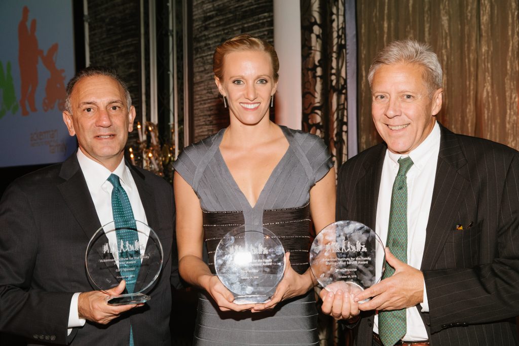 Honorees Gary Mendell, Dana Vollmer, and Blair Brewster 