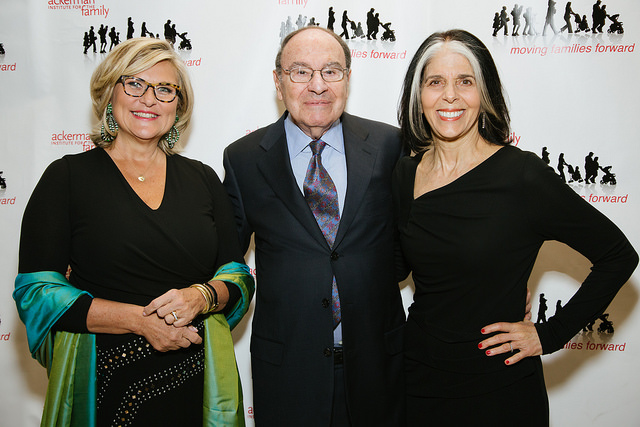 Cynthia McFadden, Arnold Syrop and Lois Braverman