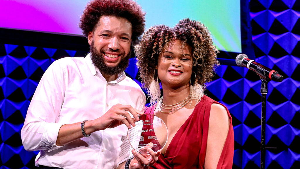 Raquel Willis and Derrick T. Jordan