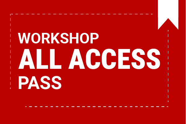 Ackerman All Access Pass on Red background